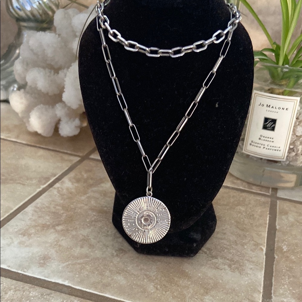 Uncommon James Silver Double Chain Necklace